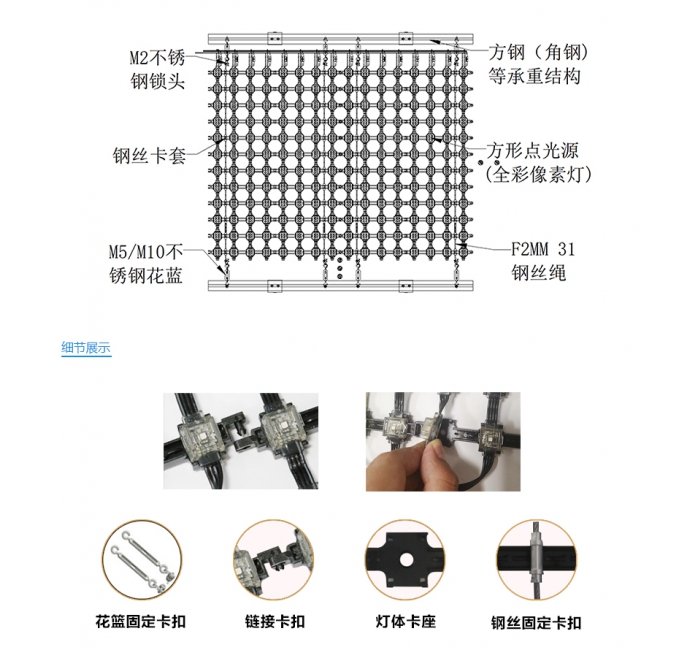 P38.5 LED 網(wǎng)格屏，LED網(wǎng)格軟屏，戶外LED網(wǎng)格屏
